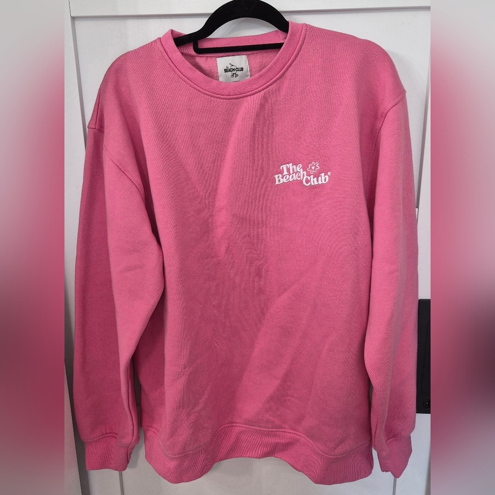 The Beach Club Staple Crewneck Pink